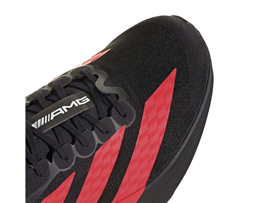 Adidas Adizero Evo SL AMG vue latérale — colorway Mercedes-AMG
