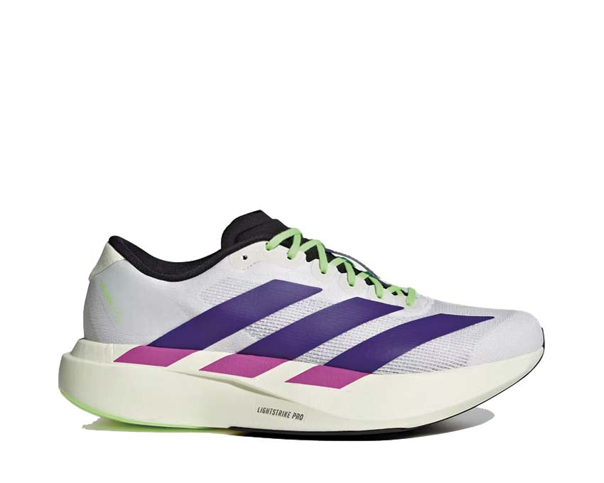 Adidas Adizero Evo SL White Blue — sneaker homme running légère