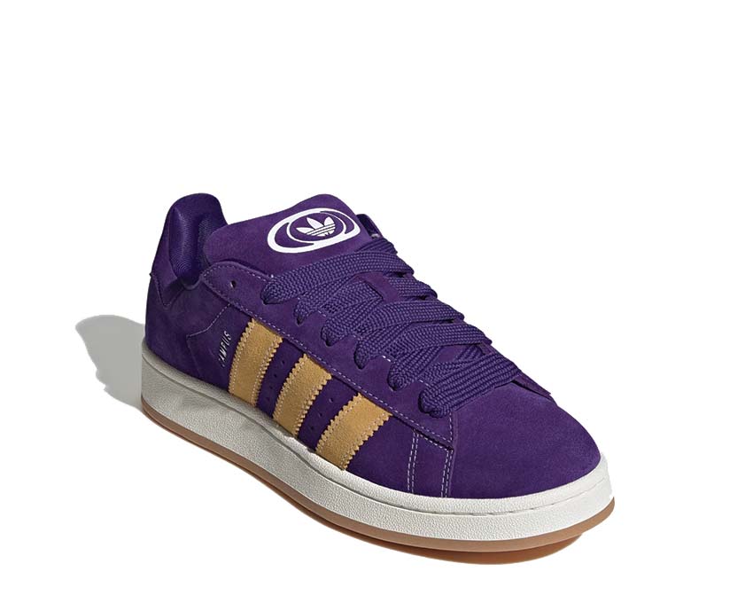 Adidas Campus 00S Collegiate Purple semelle — semelle caoutchouc plate