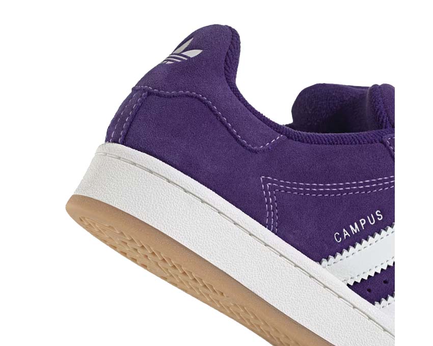 Adidas Campus 00S W Collegiate Purple détail — daim violet collegiate