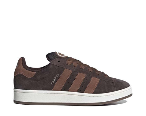 Adidas Campus 00s Dark Brown — Unisex Sneaker dunkelbraunes Wildleder 3 Streifen