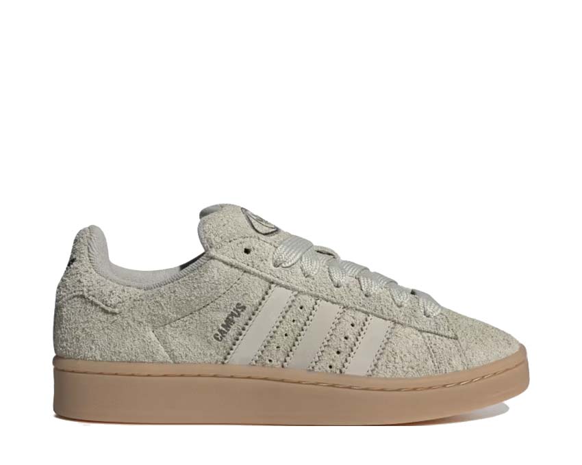 Adidas Campus 00s W Putty Grey — Damen Sneaker Wildleder flache Gummisohle