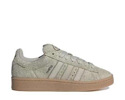 Adidas Campus 00s W Putty Grey — Damen Sneaker Wildleder flache Gummisohle
