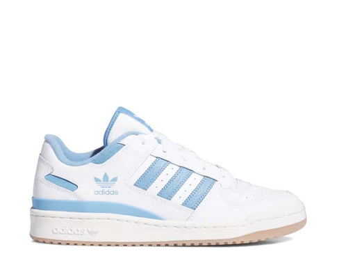 Adidas Forum Low CL Cloud White — Herren Sneaker Leder Klettverschluss Basketball Vintage