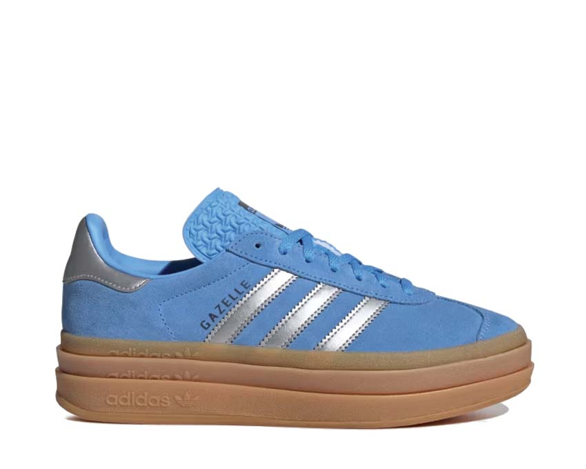 Adidas Gazelle Bold W Blue Burst — sneaker donna platform blu vivido