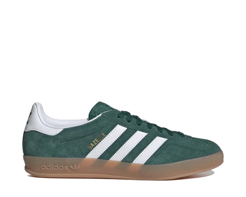 Adidas Gazelle Indoor Collegiate Green — sneaker femme vert campus vintage