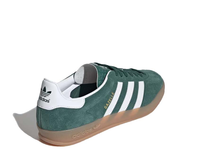 Adidas Gazelle Indoor Collegiate Green semelle — semelle caoutchouc basse profile
