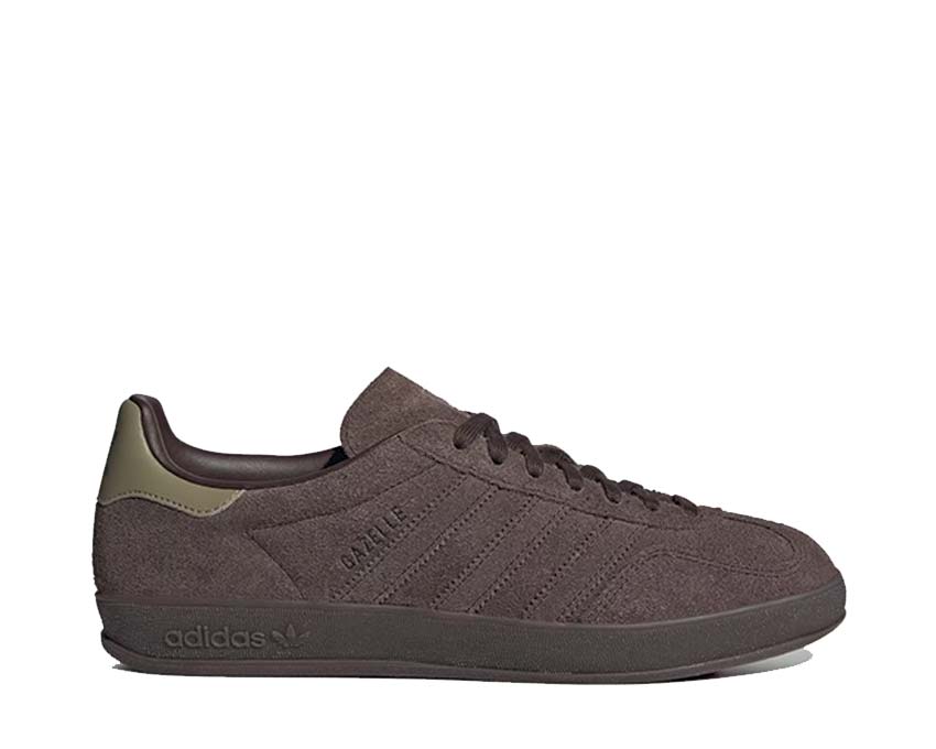 Adidas Gazelle Indoor Dark Brown — sneaker unisexe suède marron intérieur