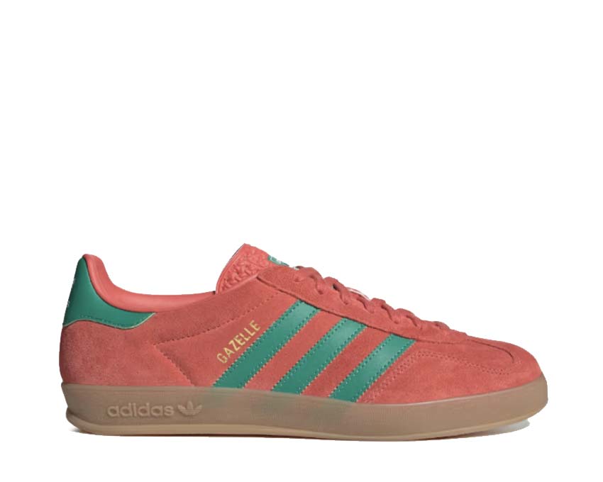Adidas Gazelle Indoor Preloved Scarlet — sneaker femme velours côtelé écarlate