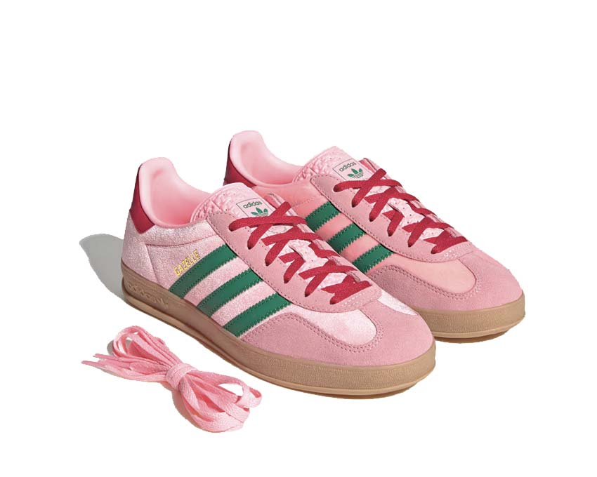 Adidas Gazelle Indoor W Glow Pink semelle — semelle caoutchouc indoor
