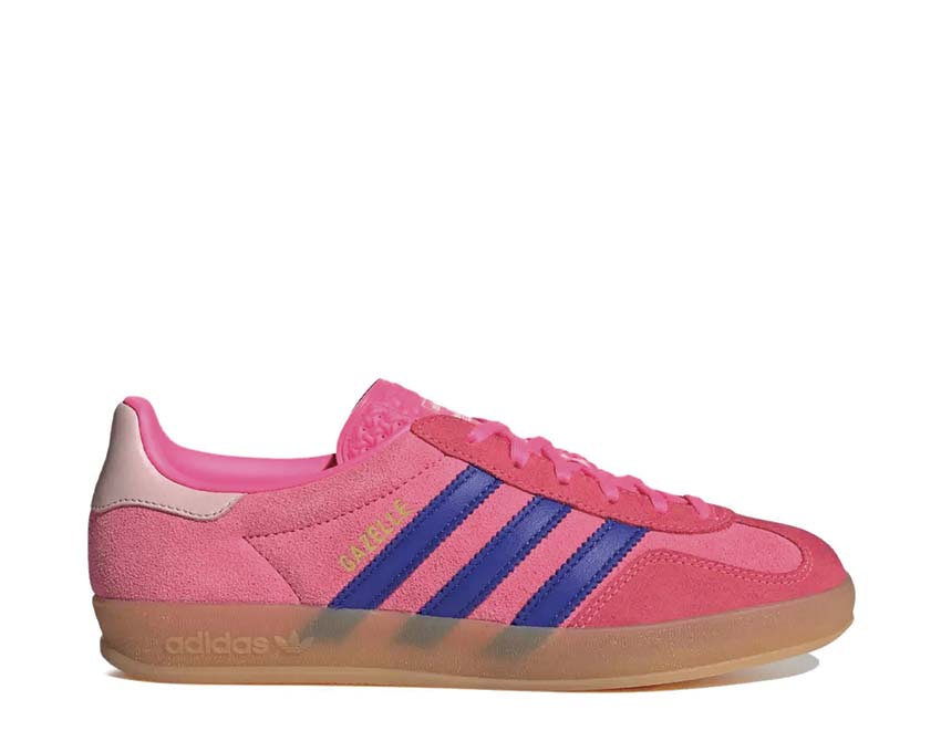 Adidas Gazelle Indoor W Lucid Pink — sneaker femme coloris rose vif