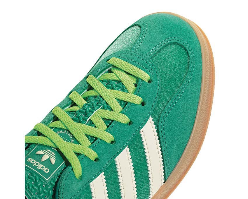 vue latérale — Gazelle Indoor Solar Green semelle gomme indoor