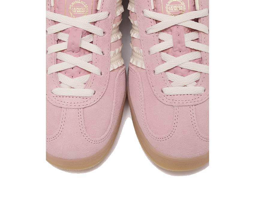 Adidas Gazelle Indoor W Wonder Mauve side view — suede upper