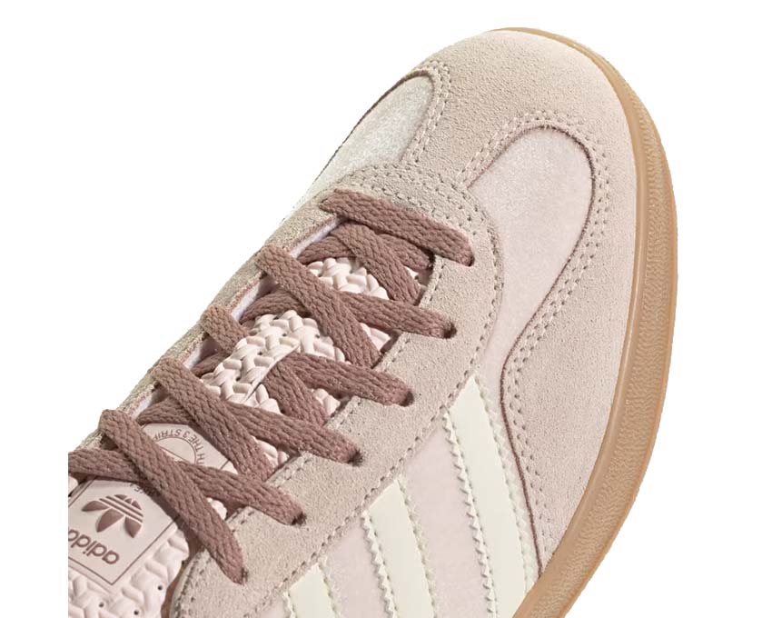 Adidas Gazelle Indoor W Warm Clay vue latérale — profil Gazelle vintage