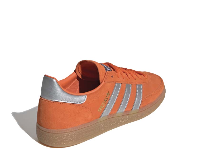 Adidas Handball Spezial Alumina Dark Brown sole — flat gum outsole