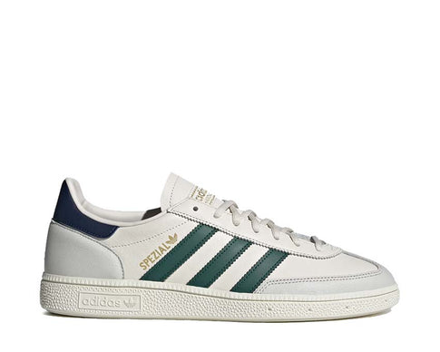 Adidas Handball Spezial Chalk White Collegiate Green — Damen Sneaker Leder Handball Vintage