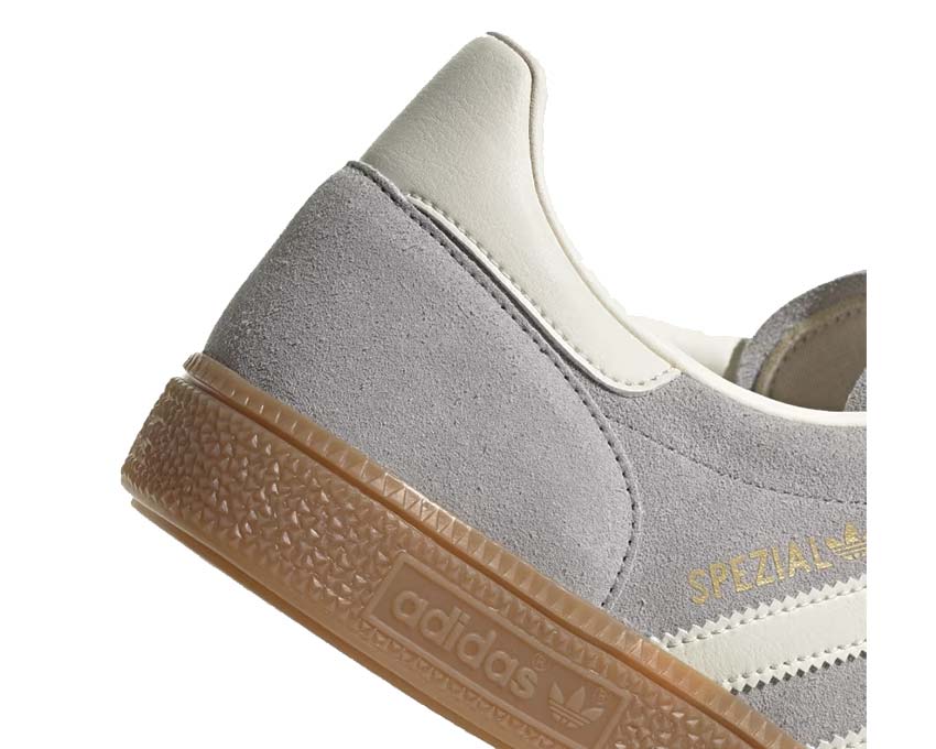 Adidas Handball Spezial Grey Two vue latérale — tige daim