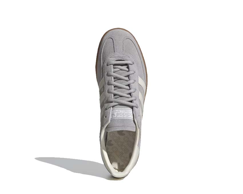 Adidas Handball Spezial Grey Two détail — languette striée