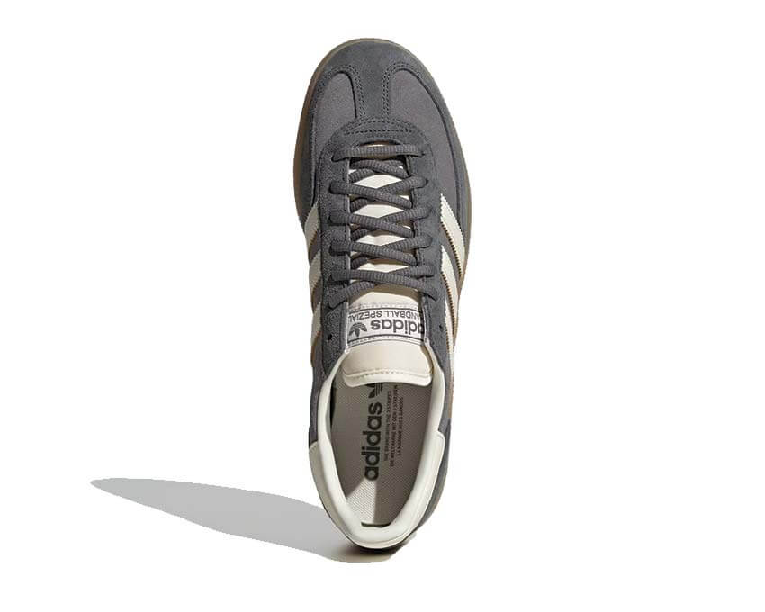 Adidas Handball Spezial Grey Four vue arrière — contrefort gris neutre