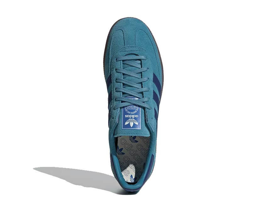 Adidas Handball Spezial Tactile Steel vue arrière — contrefort acier brossé