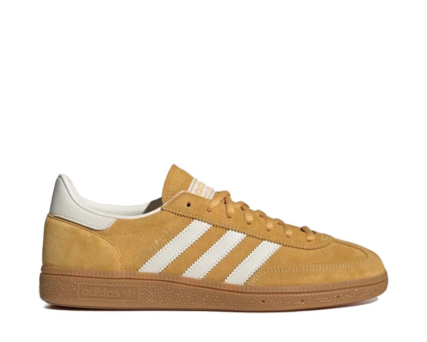 Adidas Handball Spezial Preloved Yellow Cream White — Damen Handball-Vintage-Sneaker