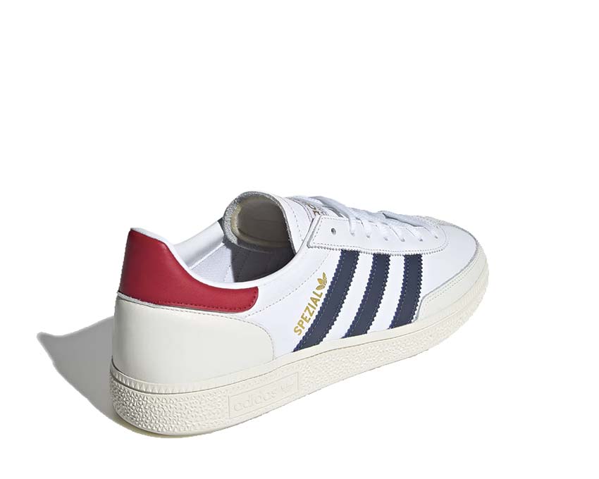 détail — cuir Cloud White Shadow Navy Handball Spezial