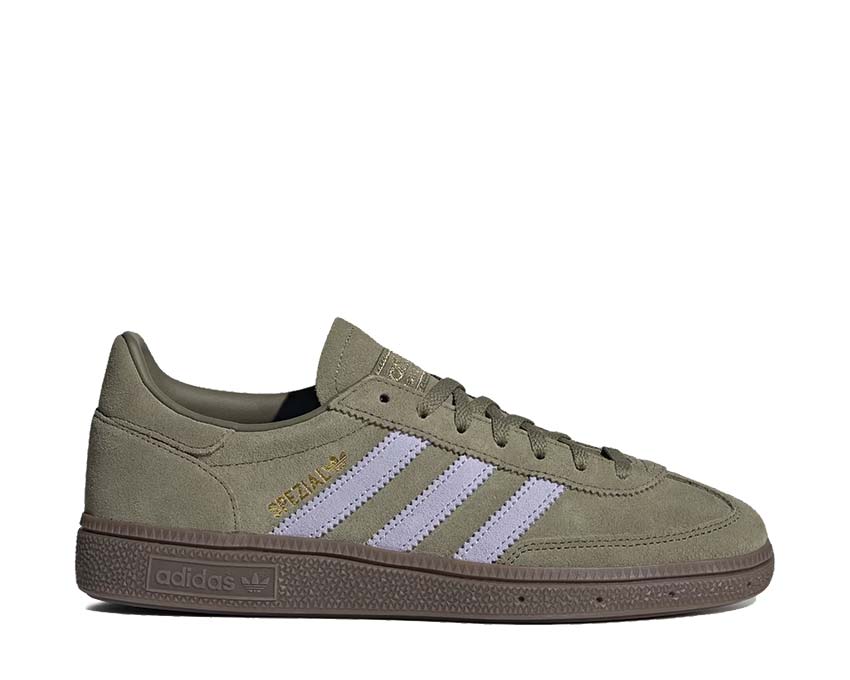 Adidas Handball Spezial W Focus Olive — zapatilla mujer caqui tonos naturales
