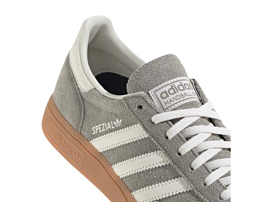 side view — Handball Spezial Silver Pebble flat rubber sole