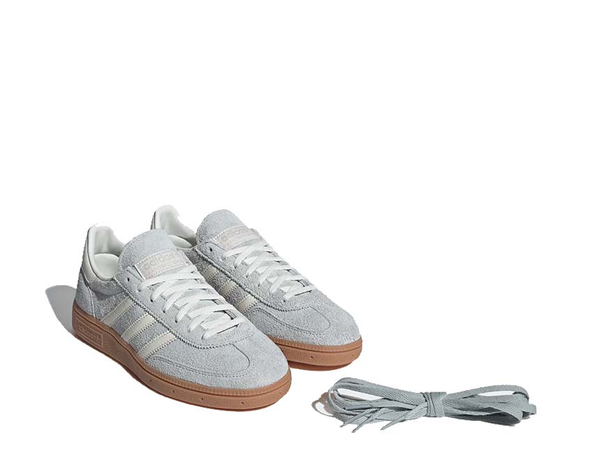 Adidas Handball Spezial W Wonder Silver sole — translucent rubber outsole