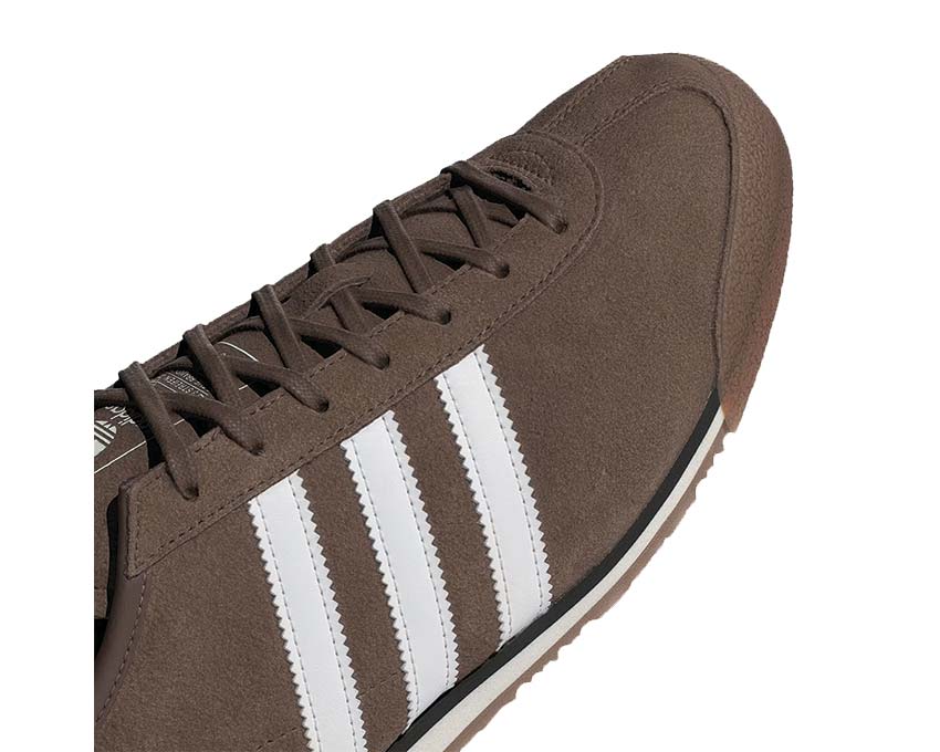 Adidas Italia 70S Earth Strata vista laterale — silhouette bassa