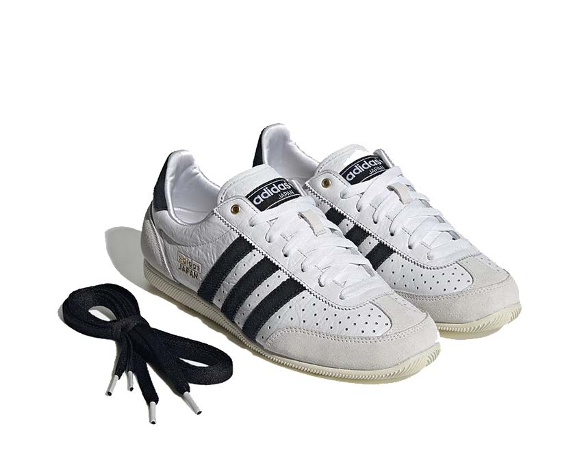 Adidas Japan W Cloud White lateral view — vintage silhouette and clean design