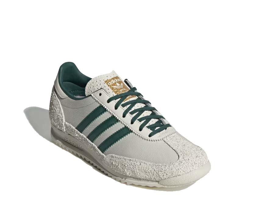 Adidas SL 72 OG W Off White Collegiate Green vue latérale — silhouette running années 70