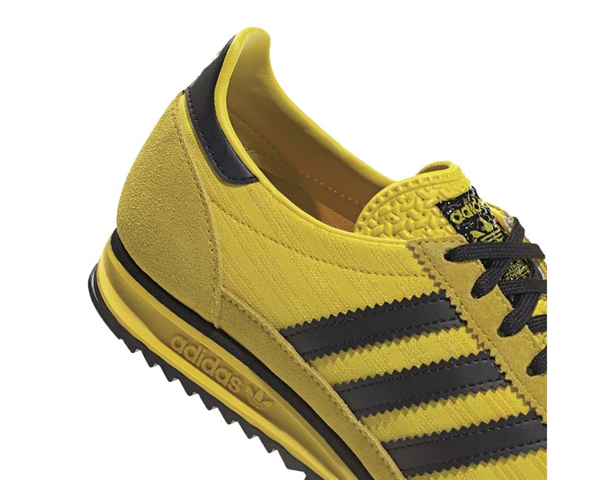 Adidas SL 72 OG W Yellow vista laterale — silhouette leggera
