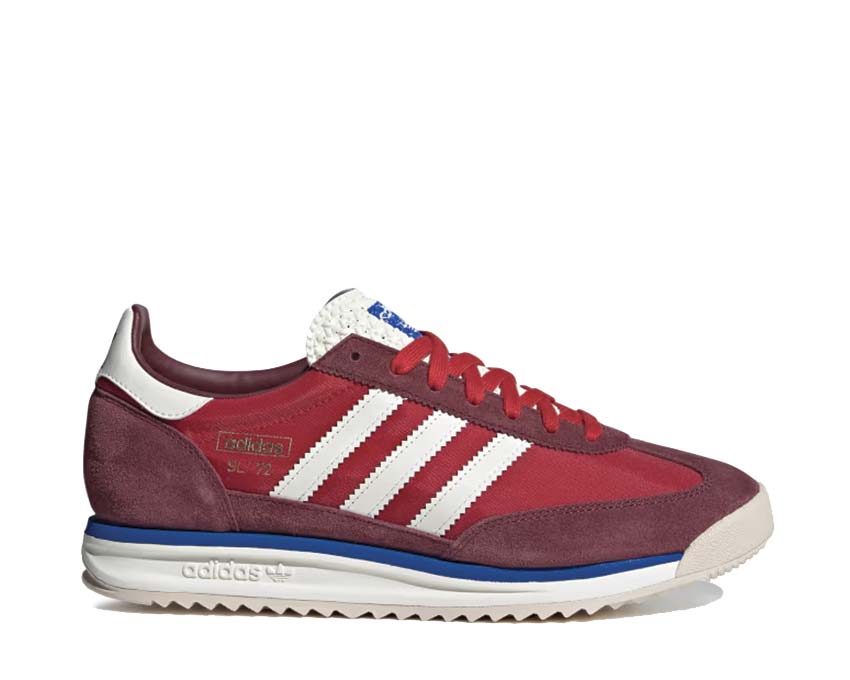 Adidas SL 72 RS Shadow Red Off White — sneaker femme rouge vintage running