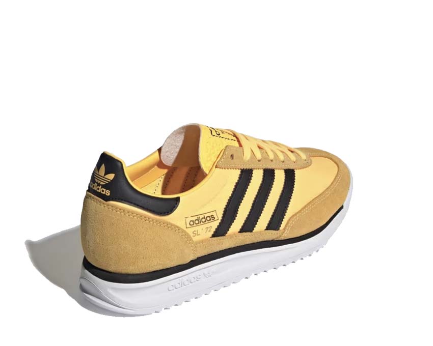 Adidas SL 72 RS Spark Core Black semelle — semelle caoutchouc contrasté