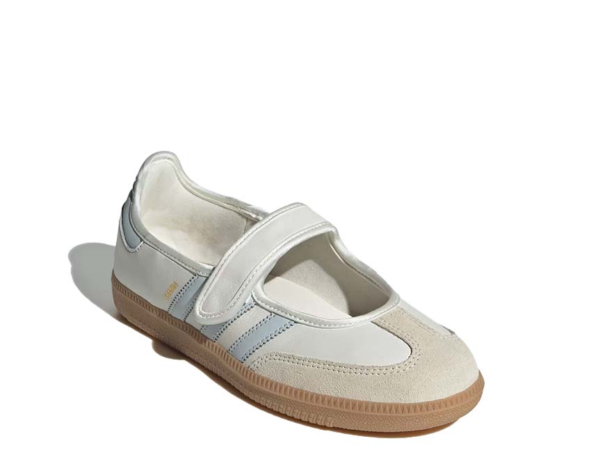 Adidas Samba Jane Cloud White suola — suola Gum naturale grip perfetto