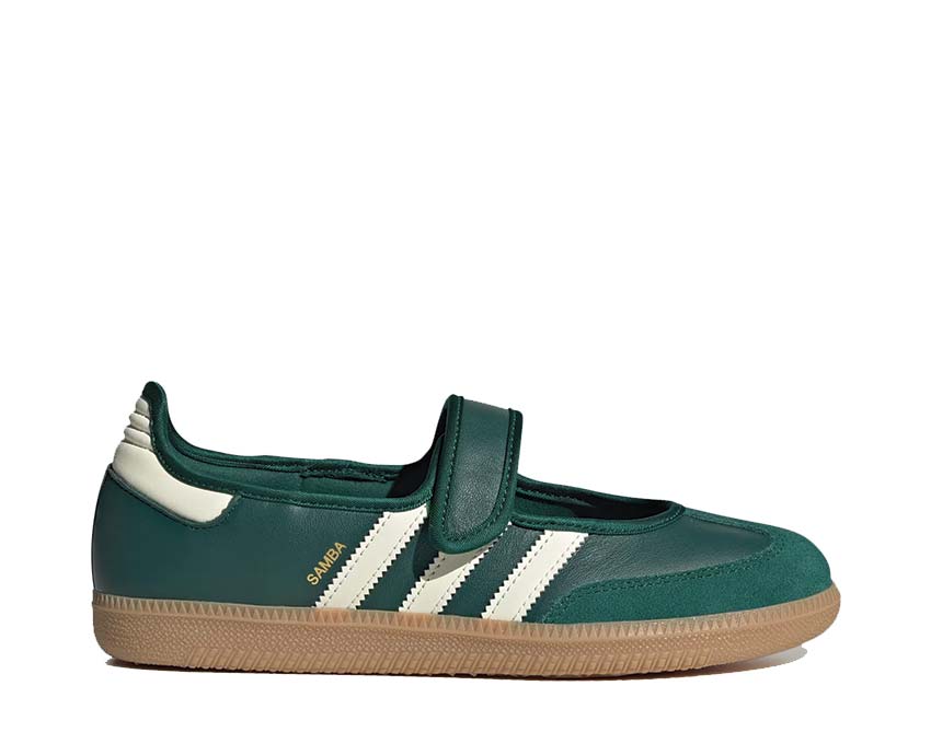Adidas Samba Jane Collegiate Green — zapatilla mujer ante verde estilo universitario