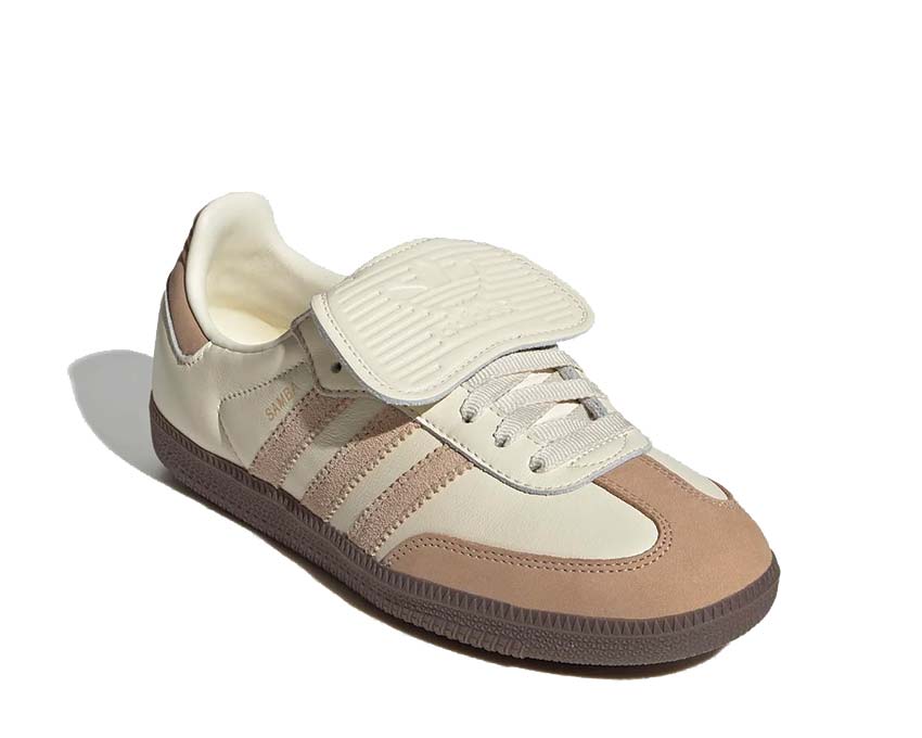 Adidas Samba LT W Cream White Sand semelle — grip plat gomme