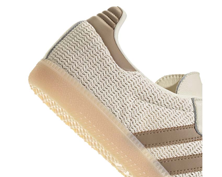 vue latérale — Samba OG Cream White Cardboard semelle gomme