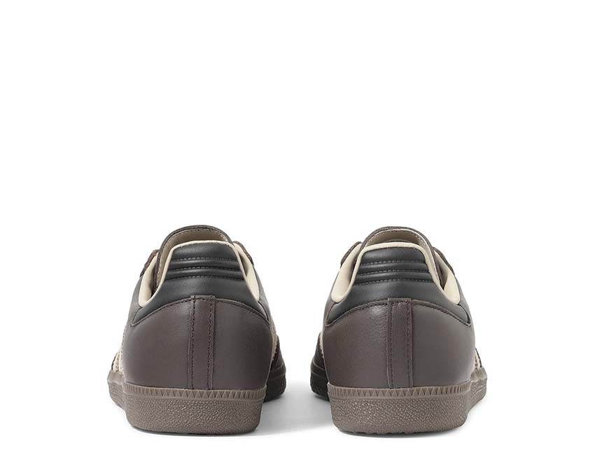 Adidas Samba OG Dark Brown semelle — gomme naturelle plate