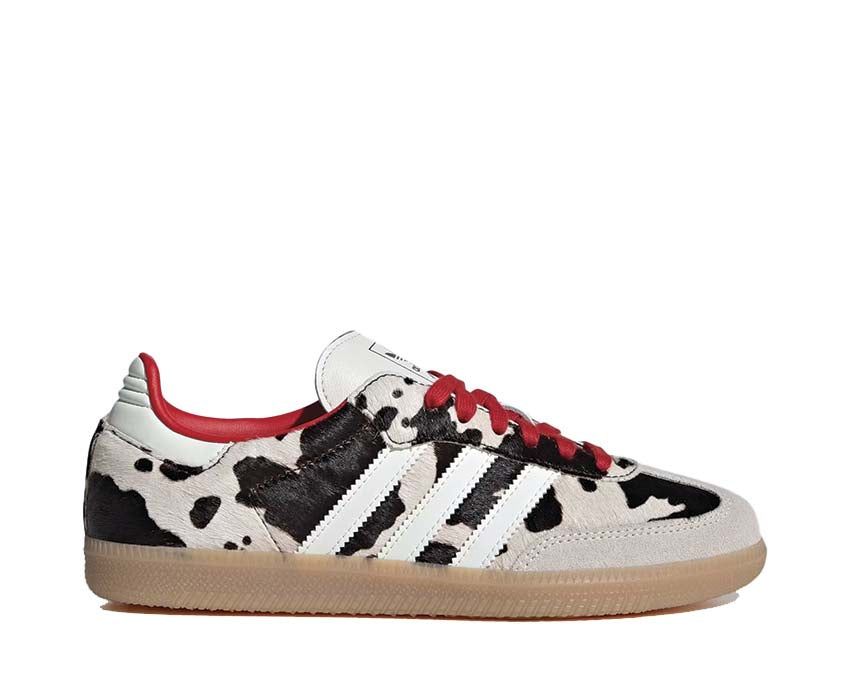 Adidas Samba OG W Cow Cloud White/Core Black — sneaker donna stampa mucca