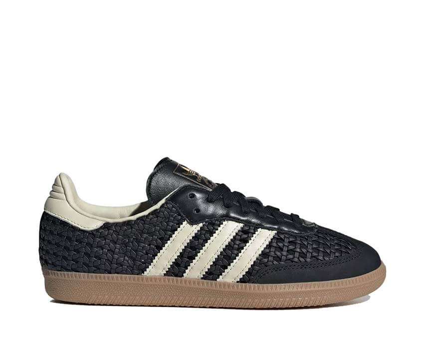 Adidas Samba OG W Core Black — sneaker femme cuir noir emblématique