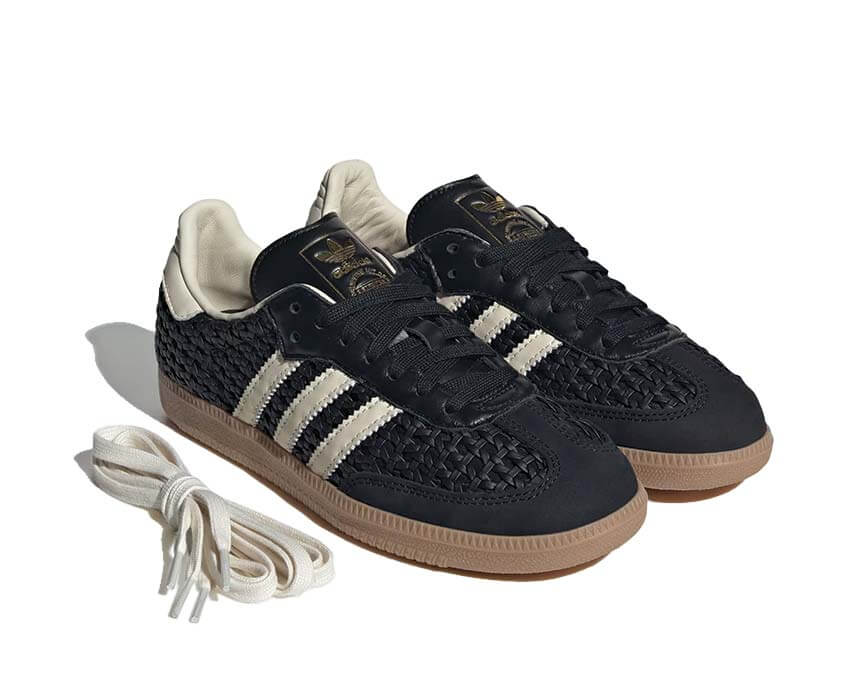 Adidas Samba OG W Core Black semelle — semelle gomme caoutchouc naturel