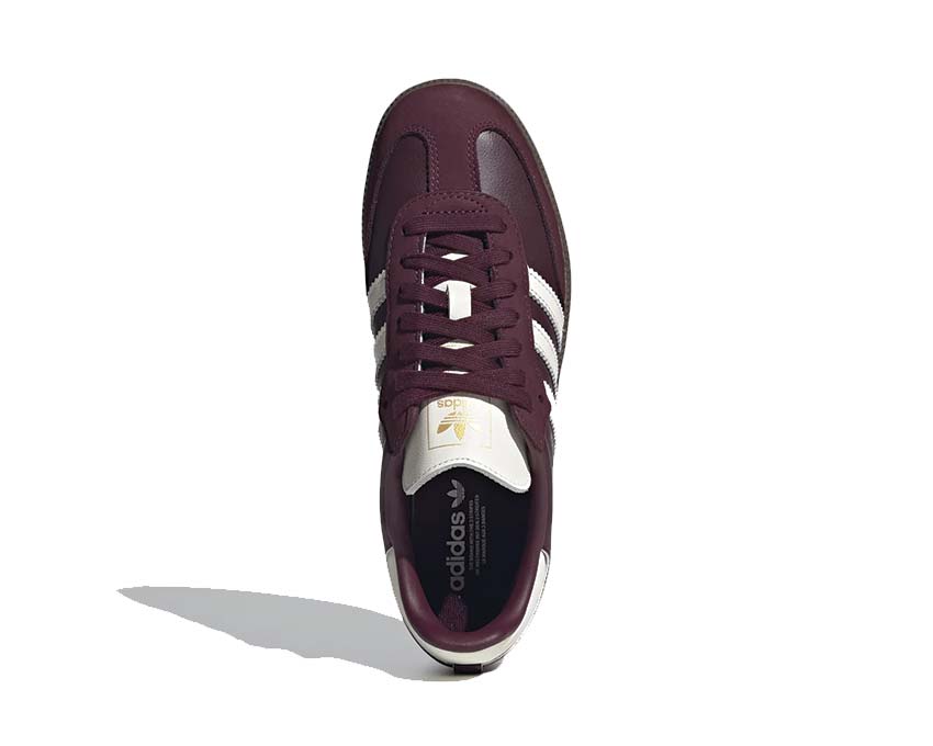Adidas Samba OG W Maroon — rear view