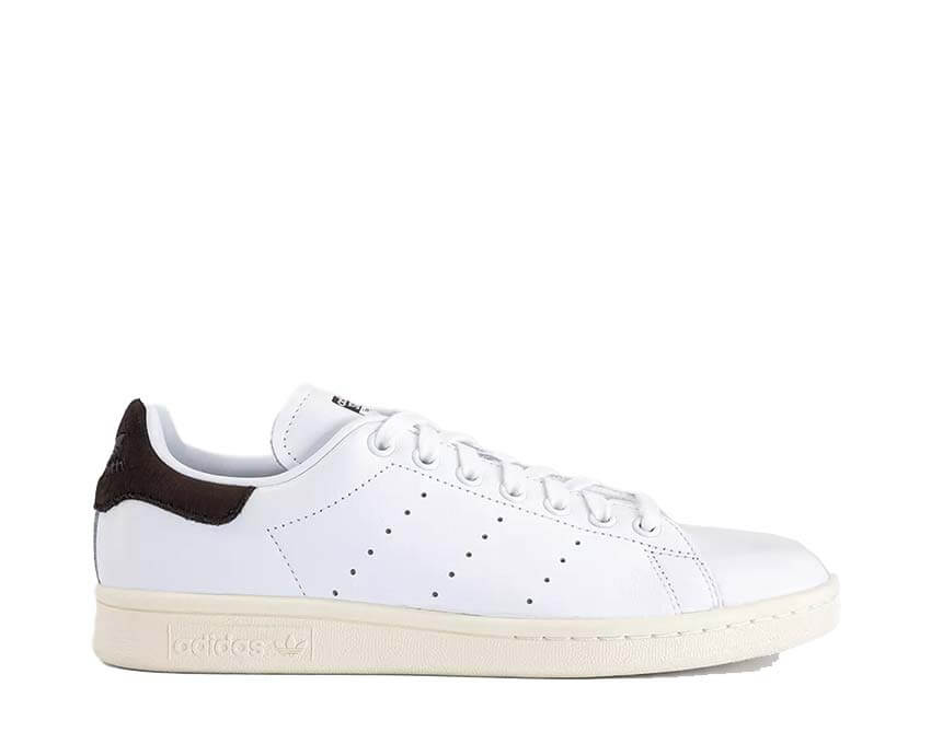 Adidas Stan Smith W Cloud White — sneakers cuir blanc femme profil droit