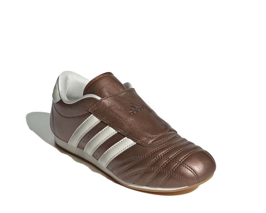 Adidas Taekwondo W Brown suela — goma plana