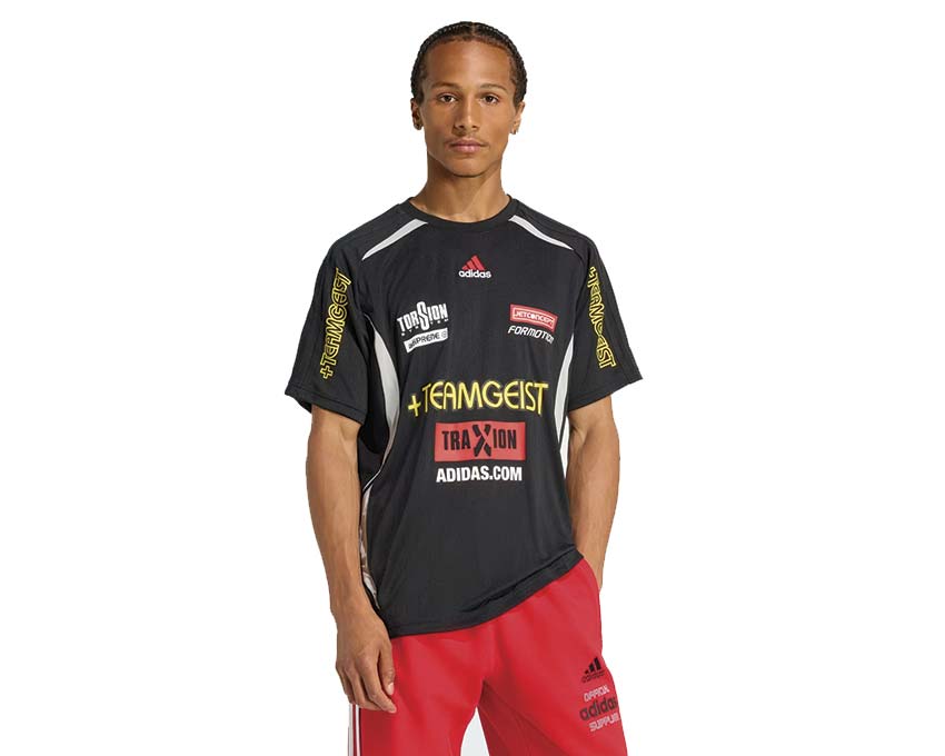 Adidas Teamgeist Moto Graphic Jersey Black vue dos — détail imprimé graphique