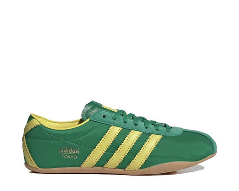 Adidas Tokyo W Green — sneaker donna colorazione verde e oro metallico