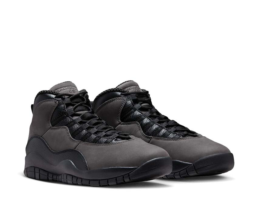 Air Jordan 10 Retro Shadow semelle — Air visible Jordan 10 noire Shadow