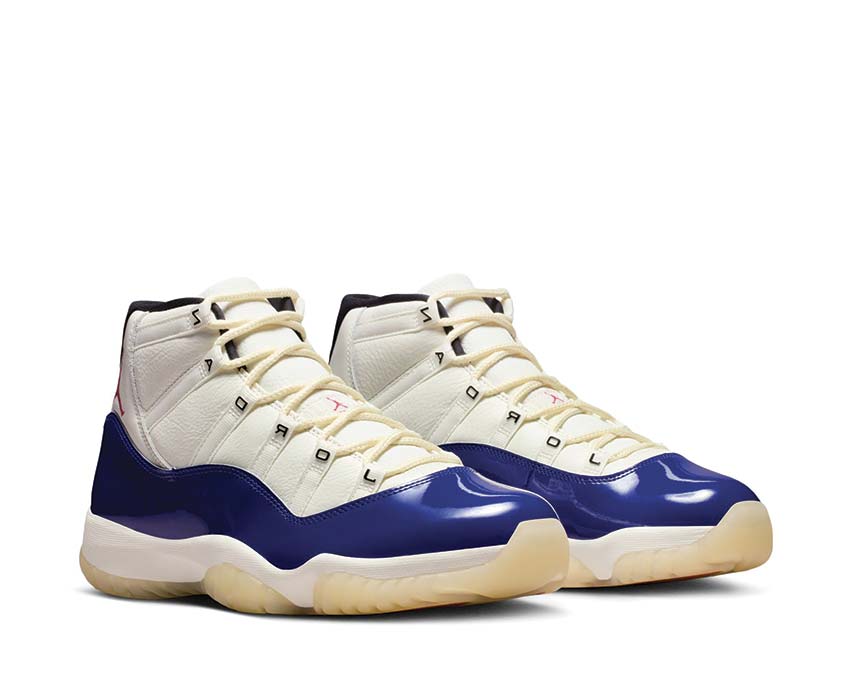 Air Jordan 11 Retro Rare Air bleu marine — détail semelle Air Jordan 11 streetwear hype